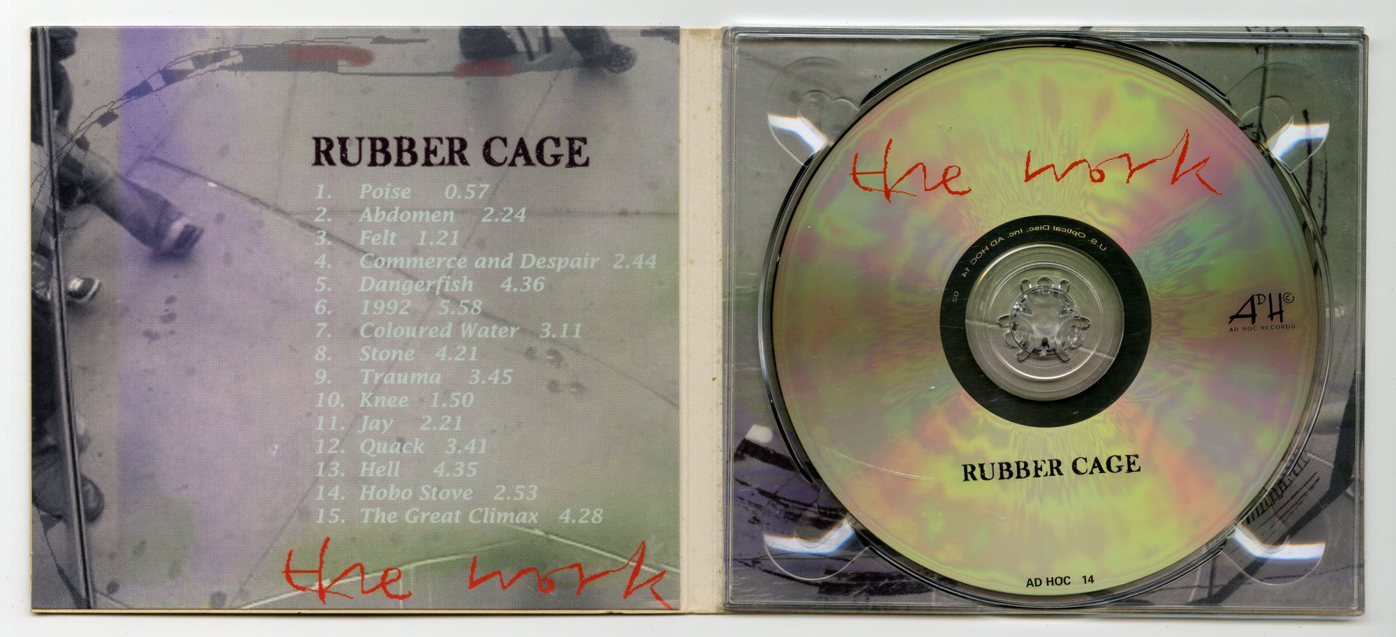 1991年The Work - Rubber Cage02